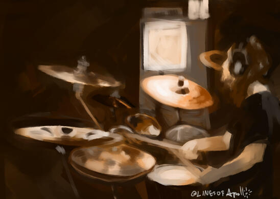 The weight of rhythm.