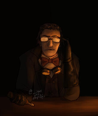 Lined and rendered for A-francium-atom